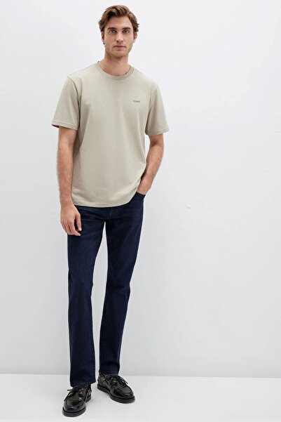 Mavi Erkek Baskılı Tişört 0612819-70154