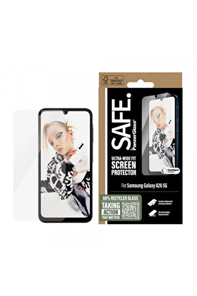 CARE by PanzerGlass® Προστατευτικό οθόνης PanzerGlass Safe. Εξαιρετικά ευρεία...