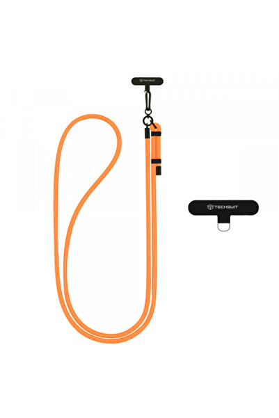 Techsuit Telephone Cord RCS1-01, Orange