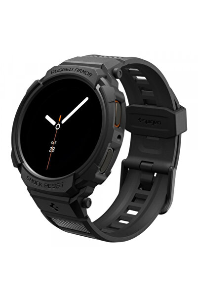 Spigen Rugged Armor Pro Case for Samsung Galaxy Watch8 40mm, Matte Black