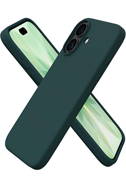 festive Silicone Case for iPhone 17, Silky Soft Touch Full-Body Protective Phone Case, Anti-Scratch Shockpro