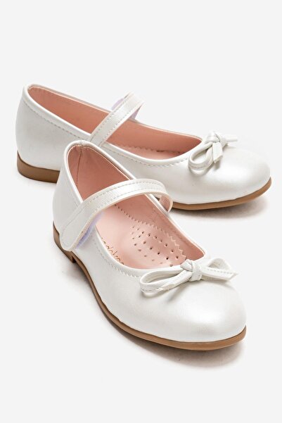 CCWAY AYAKKABI Pantofi pentru copii cu panglică 31-36; PIELE