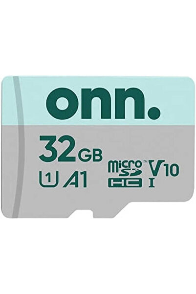 Onn Keep 32GB Class 10 U1 microSDXC Flash Memory Card With Adapter