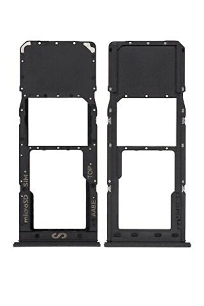 OEM Θήκη καρτών SIM για Samsung Galaxy A02, A022, μαύρη