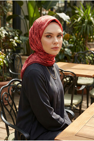 Akel Spring Scarf Historic Floral Pattern