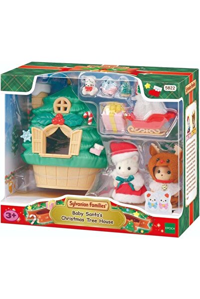 SYLVANIAN FAMILIES Bebek Noel Babanın Noel Evi