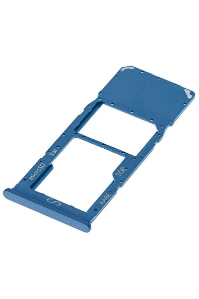 OEM Θήκη καρτών SIM για Samsung Galaxy A02, A022 Μπλε