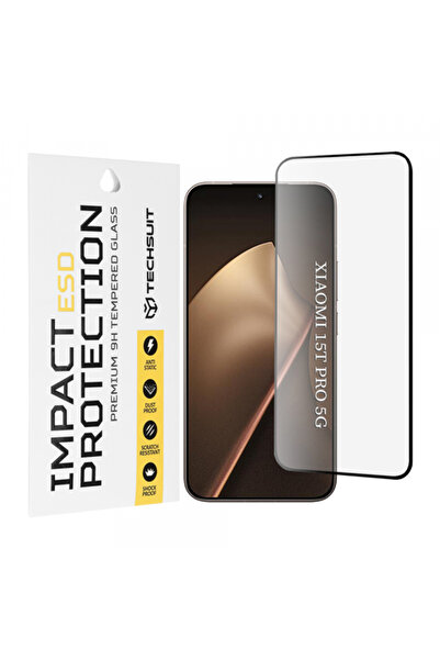 Techsuit Folie de protectie Ecran pentru Xiaomi 15T Pro, Sticla Securizata, F...