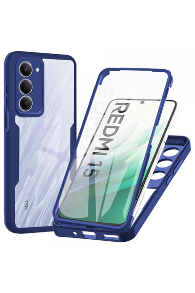 Techsuit Case for Xiaomi Redmi 15 5G / 15 4G, Techsuit, ColorVerse 360, Blue