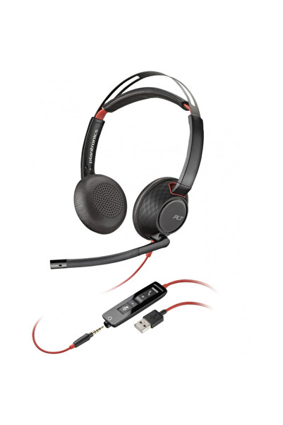 HP Casti Call Center USB-C Poly Blackwire C5220, Negre 80R97AA