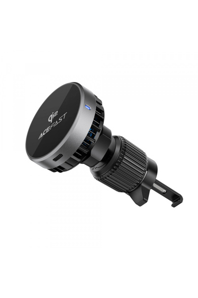 Acefast Incarcator Auto Wireless D40, 15W, 1.67A, Gri