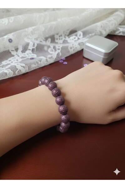 Shiklik Special Design Shiny Natural Stone Look Women's Shiny Bracelet