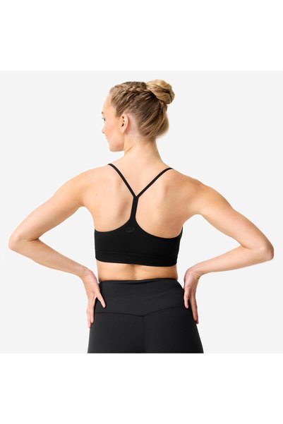 Decathlon Sutien sport cu bretele - Negru