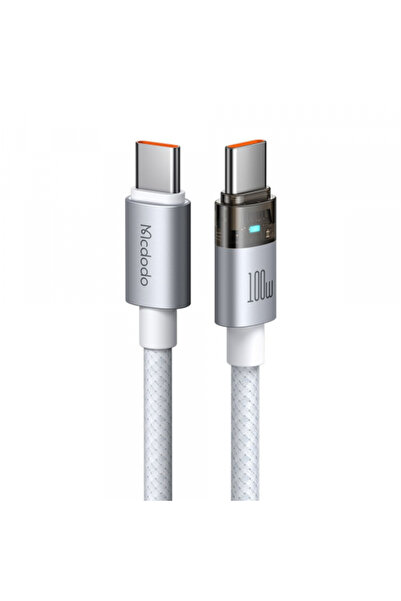 Mcdodo Cablu Date si Incarcare USB-C - USB-C CA-5582, 100W, 1.2m, Alb