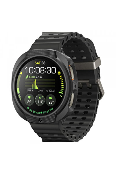 Spigen Liquid Air Case for Samsung Galaxy Watch8 44mm, Matte Black