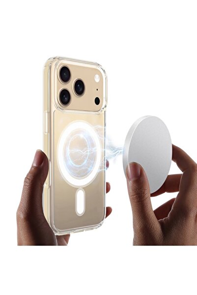 OEM Husa Techsuit MagSafe Pro iPhone 17 Pro Smoke Black