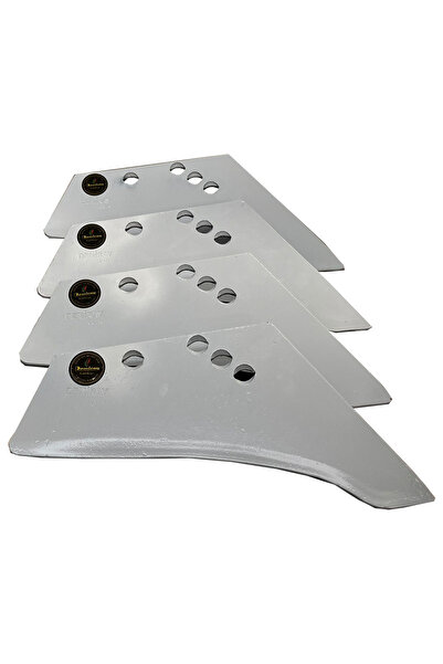 Demiray Dövme Çelik Alpler Uyumlu 8-9 Numara Pulluk Bıçak Seti - 4 Adet