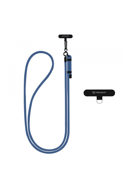 Techsuit Telephone Cord RCS1-80, Blue