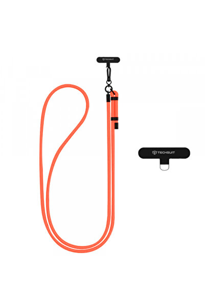 Techsuit Telephone Cord RCS1-81, Dark Orange