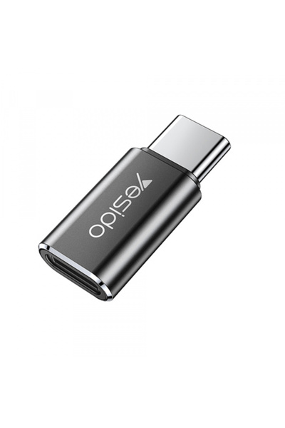 Yesido Adaptor Date si Incarcare Lightning - USB-C GS22, Gri