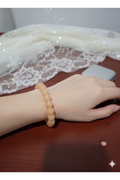 Shiklik Special Design Shiny Natural Stone Look Women's Shiny Bracelet