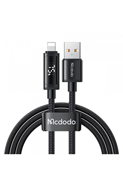 Mcdodo Cablu Date si Incarcare USB-A - Lightning CA-7970 Display, 18W, 1.2m, ...