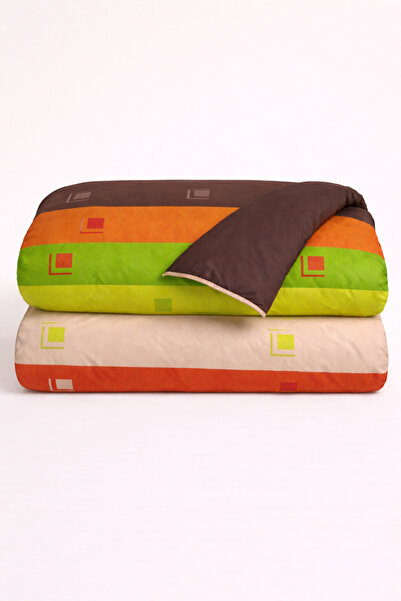 İQON Double Duvet Cover (1 Piece) Vivid Square