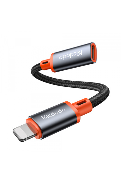 Mcdodo Adaptor Date si Incarcare USB-C - Lightning CA-1440, Negru