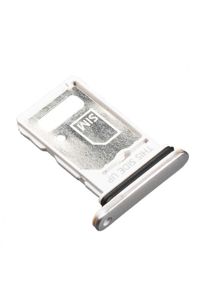 OEM Motorola Edge 30 Pro Sim Card Holder Silver
