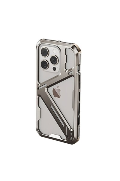 SOHO Armor Metal Protection Case Compatible with iPhone 15 Pro Max