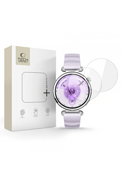 Tech-Protect Folie Protectie Fit+ pentru Huawei Watch GT 6 41mm, Set 2 bucati...