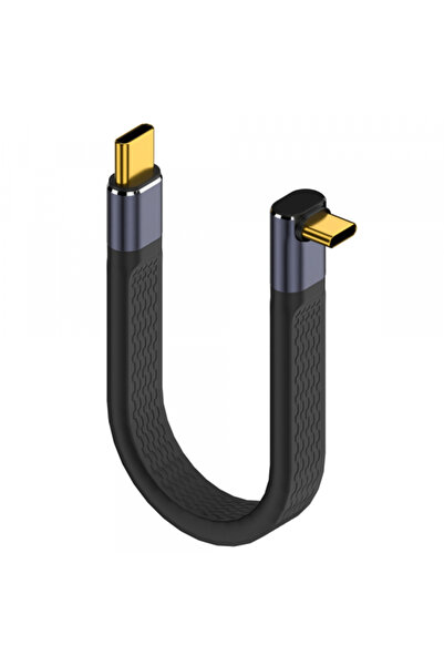 OEM USB-C Data and Charging Cable - USB-C Angled 8K Video Version 2, 240W, 0....