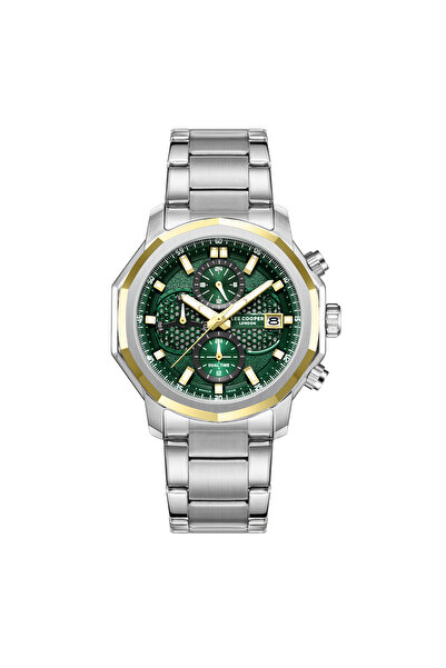 Lee Cooper Men's Multi Function DARK GREEN Dial Watch - LC08256.270