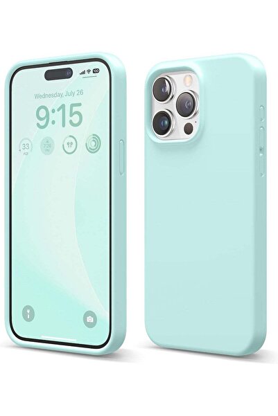 festive Silicone Case for iPhone 15 Pro Max Silky Soft Touch Full-Body Protective Phone Case, Anti-Scratch