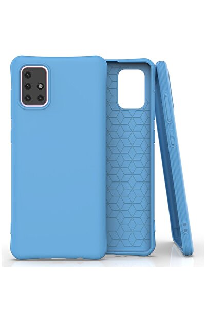 OEM Husa Anti Shock Mat TPU Samsung Galaxy Note 10 Lite, N770, A81 Albastra