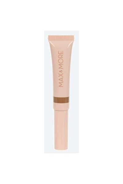 max&more Max & More Eyebrow Mascara, Volume and Contour, Brown, 7 ml