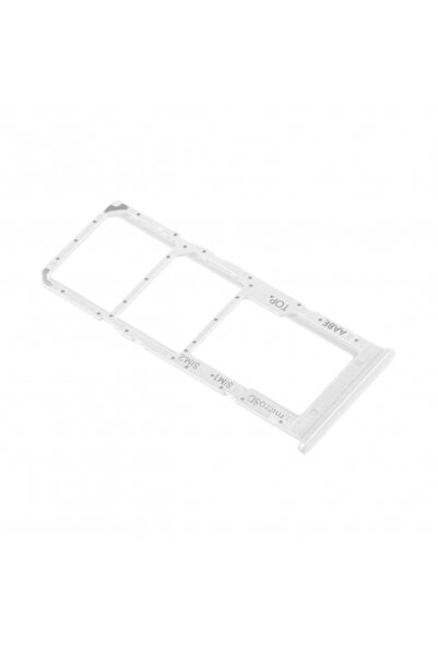 OEM Suport SIM - Card Samsung Galaxy A12 Nacho A127 / A12 A125, Alb