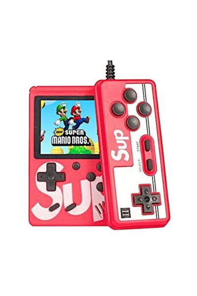 STOREONLINE Portable retro console 400 games 3 inch TV screen 2 players battery