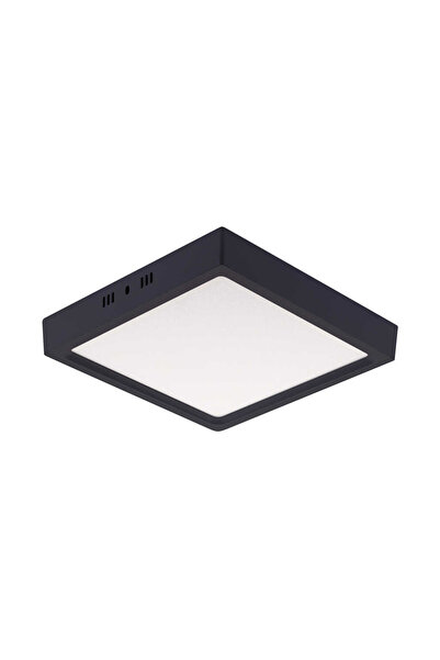 Jupiter 24W SIVA ÜSTÜ KARE LED PANEL SİYAH KASA 3000K