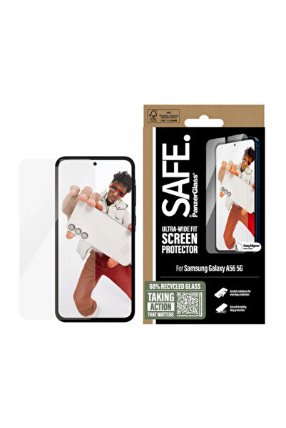 CARE by PanzerGlass® Προστατευτικό οθόνης PanzerGlass Safe. Εξαιρετικά ευρεία...