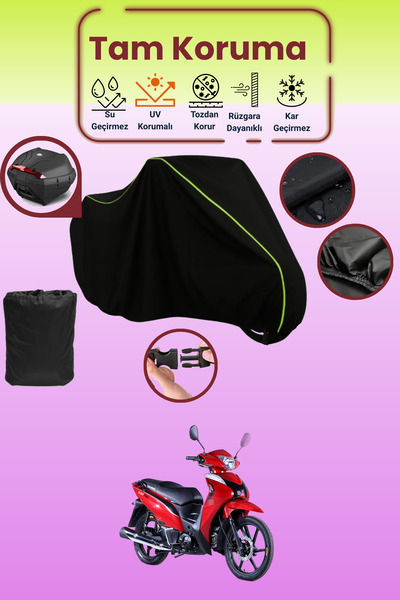 Dokaca Neo حقيبة خلفية باللون الأسود النيون قماش مجدّل متوافقة مع قماش الدراج...