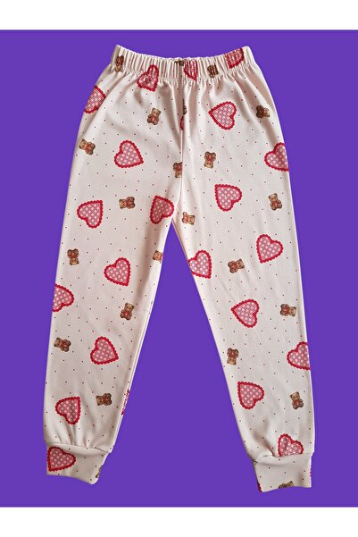 çamaşır bahçesi kendinize iyi bakın Children's Pajama Bottoms # Kalpdesenlipi...