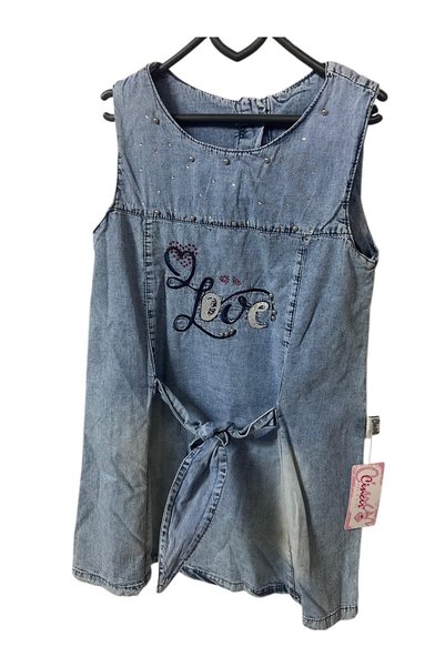 ABAS Blue girl jeans dress