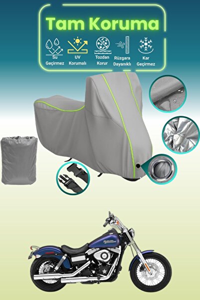 Dokaca Neo غطاء محرك متوافق مع هارلي ديفيدسون داينا ستريت بوب FXDBA باللون ال...