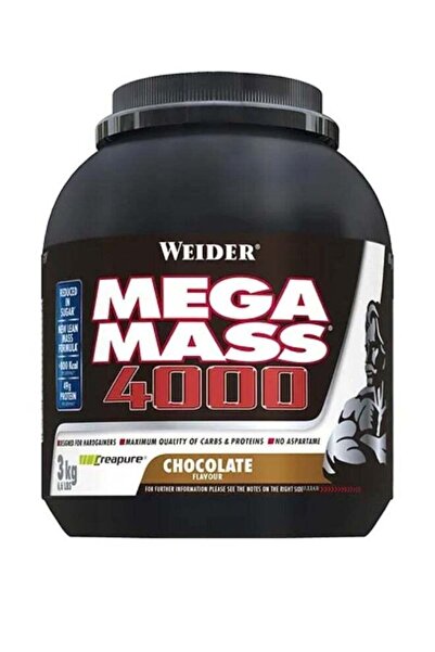 Weider ميجا ماس 4000، شوكولاتة، 3 كجم