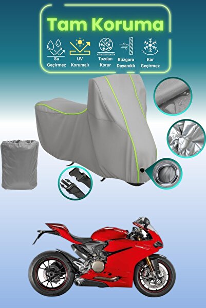 Dokaca Neo غطاء محرك متوافق مع دراجة دوكاتي بانيجالي 1299 S من نوع Gray Neon ...