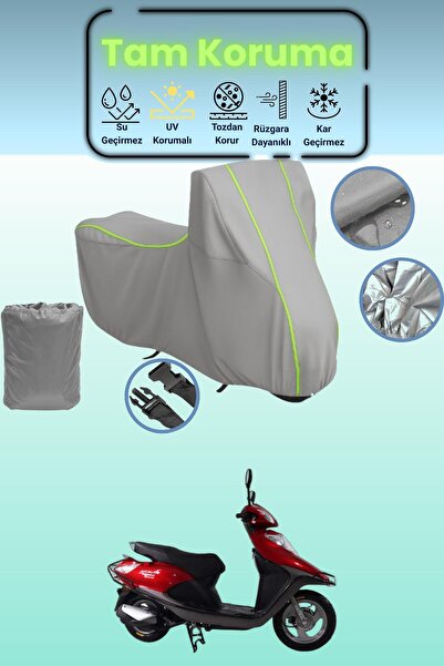 Dokaca Neo غطاء دراجة نارية رمادي نيون قماش مجدّل أورورا AR 100T 2A متوافق خص...