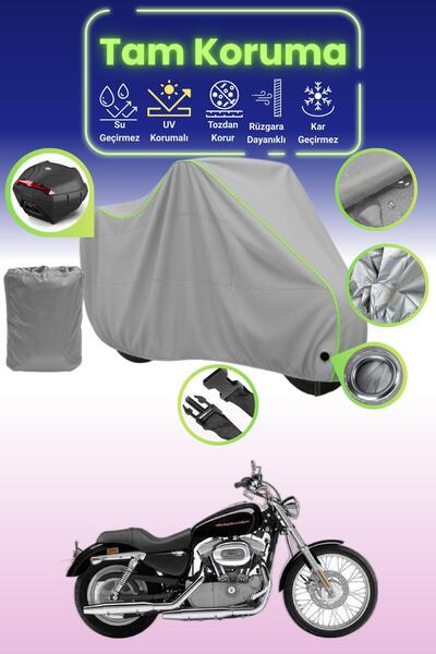 Dokaca Neo حقيبة خلفية رمادية نيون قماش مجدّل متوافقة مع حقيبة هارلي ديفيدسون...