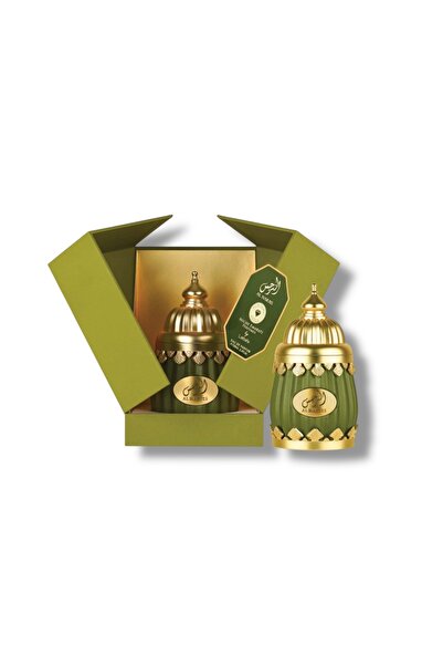 Lataffa عطر النرجس الفاخر، ماء عطر، زجاجة خضراء وذهبية، 100 مل