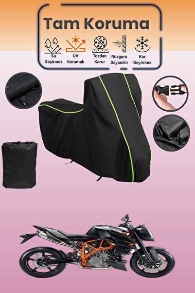 Dokaca Neo غطاء محرك متوافق مع KTM 990 Super Duke باللون الأسود النيون، غطاء ...